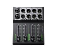 4 Channel Passive Volumes Controller with Individual Sliders Not Require Power for Clean Transmission Distribution in Any Setups Studio Passive Sound Control