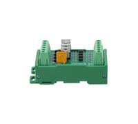 4 Channel PLC DC Increase Board 5A NPN Output Module, Optocoupler Isolation DIN Rail Mount, For Industrial Automation Control