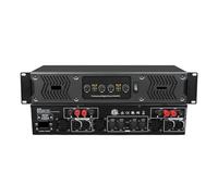 4 Channel Professional Digital Power Amplifier 2U Class D Sound Equipment DJ Amp CD4400 For Music Band Performance