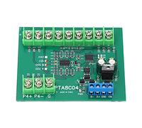 4 Channel PT100 RTD RS485 Temperature Sensor Board, Temperature Acquisition Module, Resistance Collector with 03/06/16 Commands for Constant Temperature Systems, Industrial Monitor (B500 DC12V)