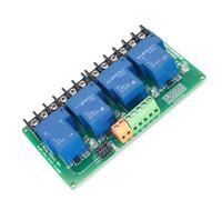 4 Channel Relay Automation Equipment Control Module Load DC30V AC250V High Level Trigger Relay Board