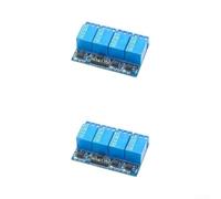 4 Channel Relay Module 5V Optocoupler Isolation 10A(12V) | Optocoupler isolation, 10A load capacity, 5V for logic input, protects for mcu from surges, noise free operation