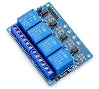 4 Channel Relay Module For Arduino PI ARM AVR DSP PIC (12V) - UMTMedia®