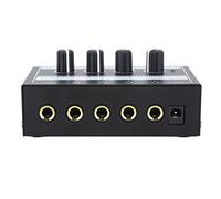 4 Channel Sound Mixer HA400A Ultra Low Noise Professional Monitor Earphone Sound Mixer for Bar Party 100-240V(#3)