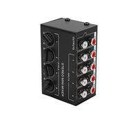 4 Channel Stereo Mixer, Reliability Audio Mixer for Computer Phone Tablet