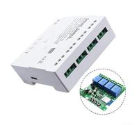 4 Channel WIFI Relay Switch Module For Tuya WIFI RF for Smart Life Control Module Switch 4CH Relay Module Switch,DIY WIFI Garage Door Controller,DC5-32V (4CH DC5-32V with housing)