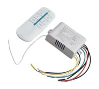 4-Channel Wireless Light Control System for Crystal Modern Low Pressure and Absorb Dome Lights AC200-240V 50Hz/60Hz Input (001)