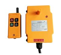 4 Channels Wireless Remote Control Transmitters Industrial Hoist Crane Pushbutton Switches Max 100m HS-4 12-24V AC36V/220V IDGTTLDF(AC36V)