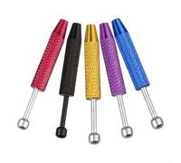 4-Claw Stainless Steel Mini Grabber Pick-Up Tool for IC Chips, Electronics, and Small Parts Retrieval - 5-Pack, 9.5 cm, Non-Slip Alum
