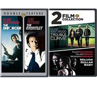 4 Clint Eastwood Film Collection Dirty Harry Enforcer & Gauntlet + Trouble with The Curve & Million Dollar Baby DVD Feature movie set