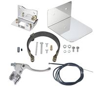 4" Clutch Brake Band Mounting Bracket Kit for for Predator 212 224cc 196cc GX200 Coleman BT200X CT200U CT200U-EX KT196 Baja Warrior MB200 Parts 4" Go Kart Brake Band Mounting Bracket Kit