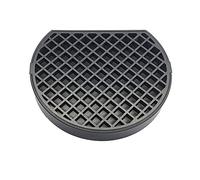 4" Coffee Drip Catcher Tray for Nespresso & Espresso Machines - Small Water Dispenser Drip Tray, Anti-Slip Countertop Spill Mat, Durable Plastic Tray with Removable Grid