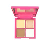 4-Color Concealer Brighten Palette, Highlighting Eye & Cheek Palette, Full Coverage for Acne Scars, Silky Smooth and Easy-Blending, Full Coverage Contouring Foundation (A)
