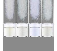 4 Color for Extra Fine Glitter Powder for Arts Making Painting Decor Body Face Makeup Nail Art Pigment Nail Sequins Hearts