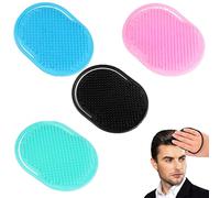 4 Color Hand Pocket Comb Scalp Massager Portable Soft Pocket Men Brush Accessories for Home Travel Office