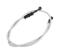 4 Colors 50cm - 200cm, PVC & Stainless Steel, Motorcycle Brake Hose Line, 1200mm-Red