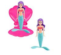 4 Colors Little Mermaid Pool Toy Shell, Summer Swimming Water Toys, Swimming Pool Dive Toys, Little Mermaid Party Supplies & Water Toys, Mermaidss Toys Paddling Pool Toysss (blue tail-1pc)