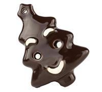 4 Colors Ocarina 6 Hole Ocarina Alto C Tone Beginner Ocarina Souvenir Teaching Ceramic Pendant (Color : Brown)