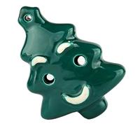 4 Colors Ocarina 6 Hole Ocarina Alto C Tone Beginner Ocarina Souvenir Teaching Ceramic Pendant (Color : Green)