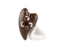 4 Colors Ocarina 6 Hole Small Ocarina Alto C Tone Beginner Ocarina Teaching Ceramic Pendant (Color : 1-8)