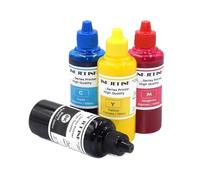 4 Colors Waterproof Bulk Refillable Pigment Ink Compatible With Epson Colorwork TM-C3500 C3500 C3400 C3510 C3520 C7500G Color Labels Printer