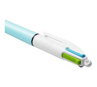 4-Colours Fun Ballpoint Pen 1.0mm - Pack of 12 Bic Multi One Size