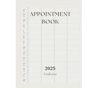 4 Column Appointment Book 2025: Appointment Book for 4 person, Dated Daily and Hourly 7am to 11pm 15 minute increments, 1 Page per Day, for Client ,Salon, Hair Stylists.