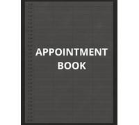 4 Column Appointment Book Undated : Daily Hourly Planner 30 Minutes Interval for Schedule from 7 am to 10 pm 30 minute increments, for Client ,Salon, Hair Stylists.
