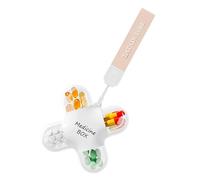 4-Compartment Clear ABS with Secure Seal Leakproof Design for Travel & Daily Medication Storage Travel Pills Case with Lid