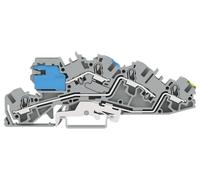 4 Conductor Multi Level Installation Terminal Block With N-Disconnect Slide