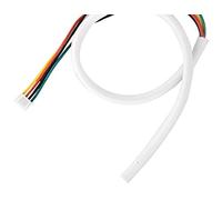 4 Core 30m 0.5mm² Round White Flexible Copper Cable,Copper Wire with White PVC Insulation Outer Casing,for Video Door Phone System