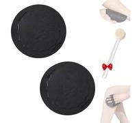 4 Counts Shower and Bath Tool, Deep Exfoliating Tool for Body Scrub, Deep Cleansing Body Tools for Dead Skin Removal, Gentle for All Skin Types, for Men & Women (2pcs)