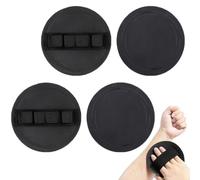 4 Counts Soft Rubber Shower Scrubber for Efficient Cleansing Body, 4-in-1 Exfoliating Scrubber Set, Gentle Exfoliating Bath Brush Flexible Rubber Shower Scrubbers (Fine Lines)