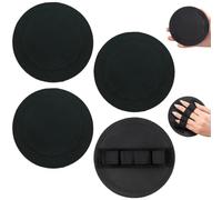 4 Counts Soft Rubber Shower Scrubber for Efficient Cleansing Body, Gentle Exfoliating Bath Brush for All Kinds of Skin and More Cleaning, 4-in-1 Exfoliating Scrubber Set, Premium Exfoliating Gloves