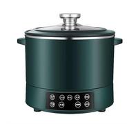 4-Cup Low Sugar Rice Cooker - 304 Stainless Steel Carb-Reducing Cooker with Liftable Steam Basket, Smart Touch Control & Dual-Chamber Design for Diabetic/Weight Loss Diets
