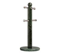 4-Cup Mug Tree, Green Marble