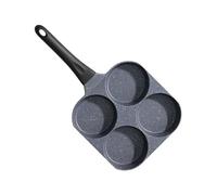 4 Cup Omelette Skillet - 24cm Nonstick Egg Frying Pan, Even Heat Cookware | Breakfast Pan for Induction Ceramic Gas Stove Pancake Hamburger Sandwich Home Kitchen Cooking Kitchenware Chef Tool Applianc