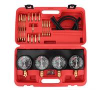 4 Cylinder Balancer Universal for Car Motorcycle Fuel Vacuum Shockproof Tool Balancing Gauge Carburetor Synchronizer Gauges Set
