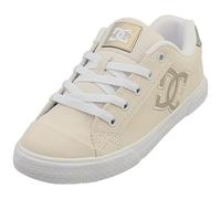 Dc Shoes Women's Chelsea Sneaker, Gold Cream, 4 UK