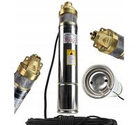 4" Deep Well Borehole Submersible Pump Clean Water 1100W 107m Head StainlessStee