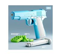 (4) Desert Eagle Pistol 1911 Stress Relief Toy 3D Printing Radish Gun No Fire Continuous Throwing Bullets Launcher Decompression Toy