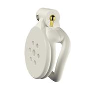 4 Design Super Small Male Chastity Device with 4 Penis Rings,Cobra Cock Cage,Chastity Belt,Men Penis Cage,Sex Toys for Man Gay White Style One Size