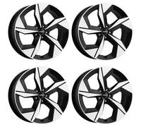4 Dezent AO dark wheels 9.0Jx20 5x114.3 for Tesla Model Model 3 20 Inch rims