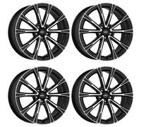 ALLOY WHEEL DEZENT AR DARK FOR JAGUAR XF SPORTBRAKE 8X20 5X108 BLACK/POLISH N2K
