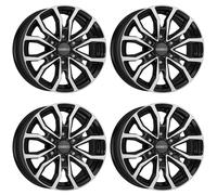 4 Dezent KC dark wheels 7.5Jx18 6x130 for Volkswagen Crafter 18 Inch rims