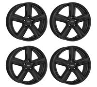 4 Dezent KG black wheels 7.5Jx18 5x108 for Jaguar X-Type 18 Inch rims