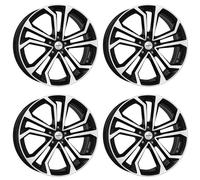 ALLOY WHEEL DEZENT TA DARK FOR HYUNDAI COUPE 6.5X16 5X114.3 BLACK/POLISHED 3J5