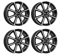 4 Dezent TN dark wheels 6.5Jx16 4x108 for Alfa Romeo Junior 16 Inch rims