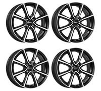 4 Dezent TN dark wheels 7.0Jx18 4x100 for Suzuki Baleno Splash Swift 18 Inch rim