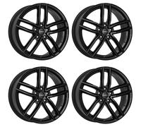 4 Dezent TR black wheels 7.0Jx17 5x114.3 for GWM Ora 03 Funky Cat 17 Inch rims